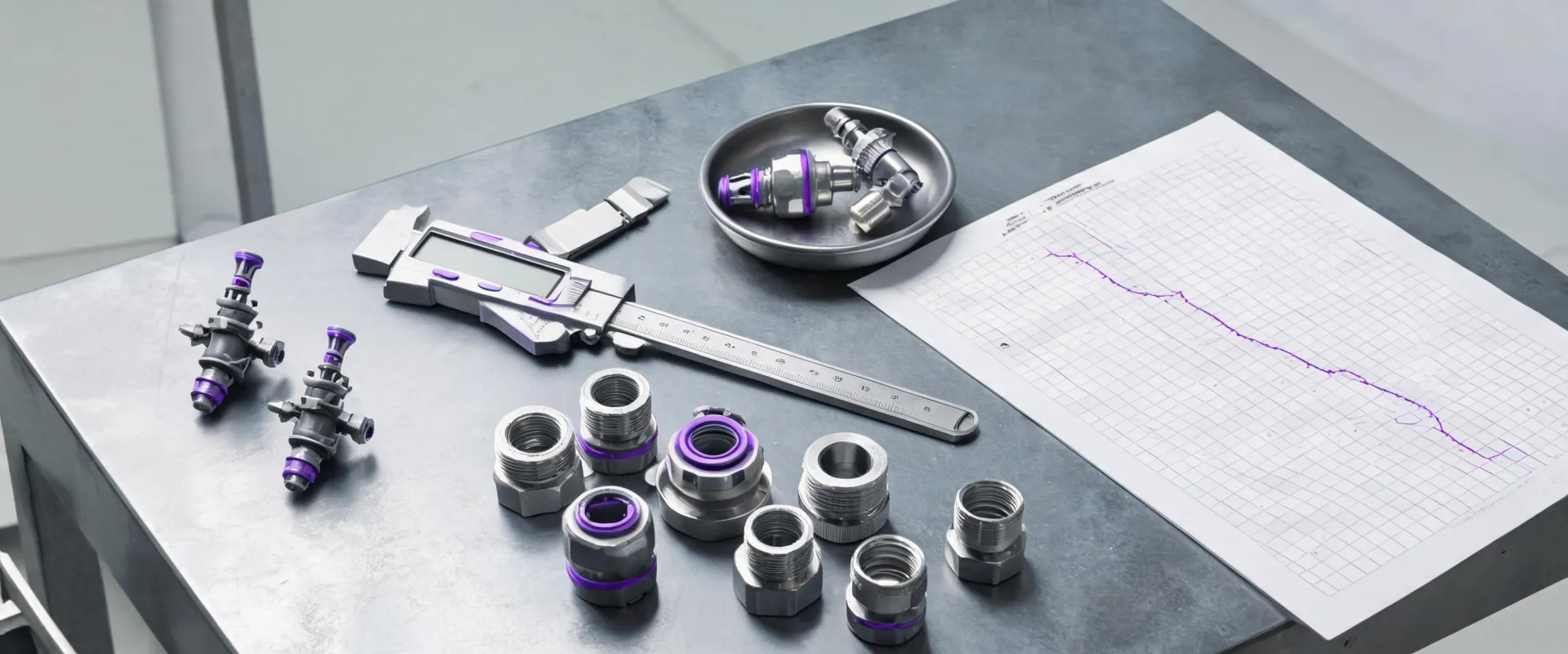 Sprinkler head specification bench